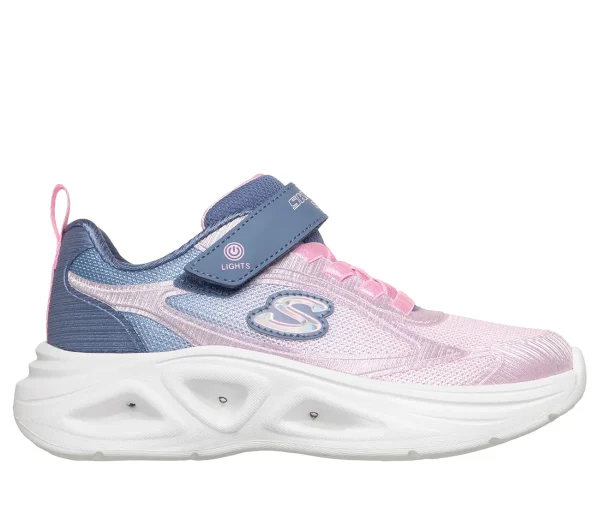 Skechers Sola Glow 2.0 – Dazzle Steps világítós lány sportcipő