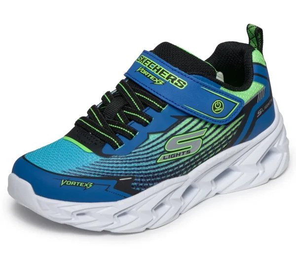 Skechers Vortex 3.0 világítós fiú sportcipő