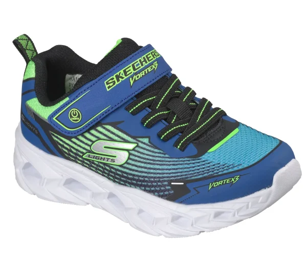 Skechers Vortex 3.0 világítós fiú sportcipő