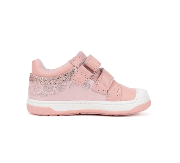 Ponte20 szupinált lány bőr gyerekcipő – rózsaszín, átmeneti