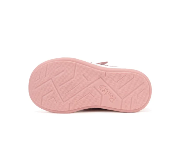 Ponte20 szupinált lány bőr gyerekcipő – rózsaszín, átmeneti